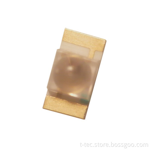 1206 Package Size PLCC2 Dome Lens 520nm 530nm Pure Green SMD LED